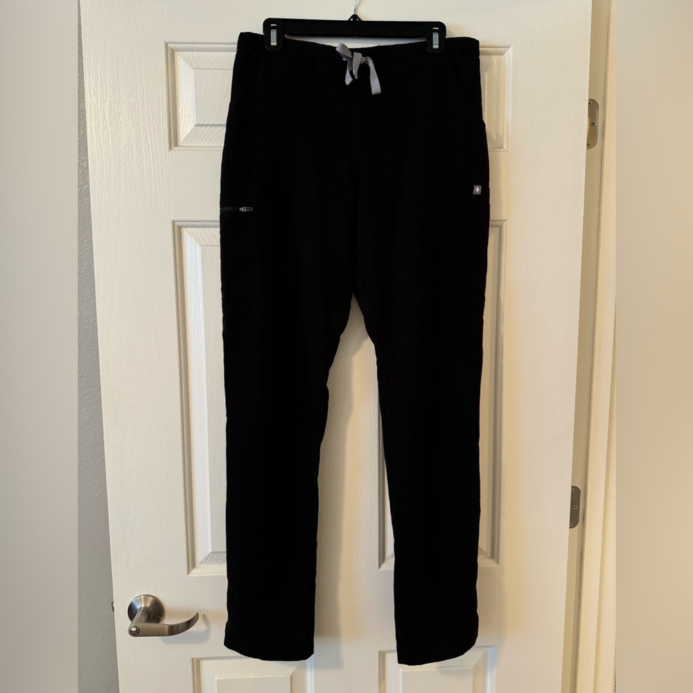 FIGS Women's Black Yola - Tall Skinny Scrub Pants - M - Tall / Black